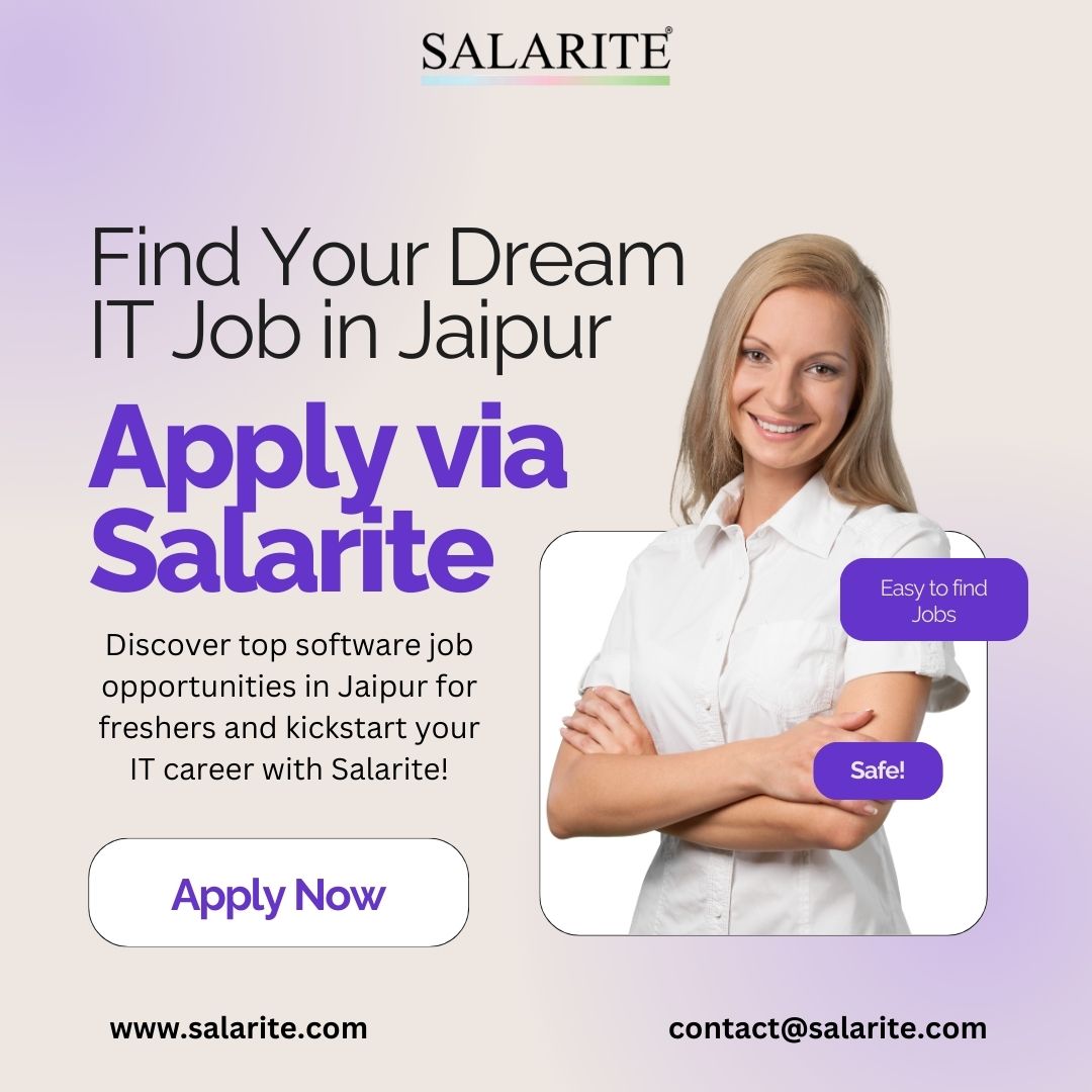 Find Your Dream IT Job in Jaipur – Apply via Salarite